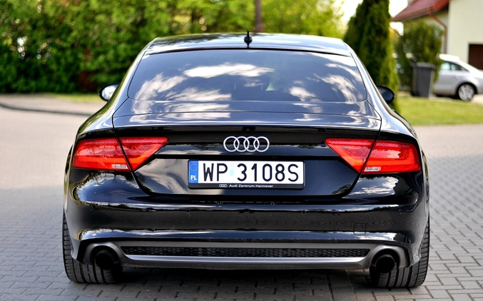 Audi A7 cena 85500 przebieg: 298590, rok produkcji 2012 z Płock małe 781